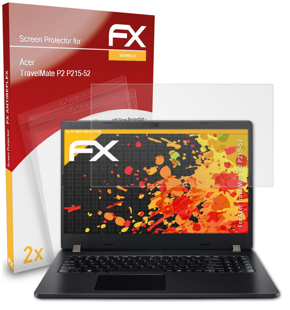atFoliX FX-Antireflex Displayschutzfolie für Acer TravelMate P2 (P215-52)