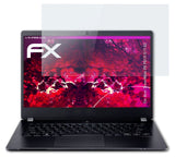 Glasfolie atFoliX kompatibel mit Acer TravelMate P6 P614-51T-G2, 9H Hybrid-Glass FX