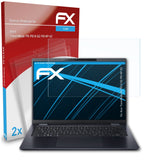 atFoliX FX-Clear Schutzfolie für Acer TravelMate P6 (P614-52 P614P-52)