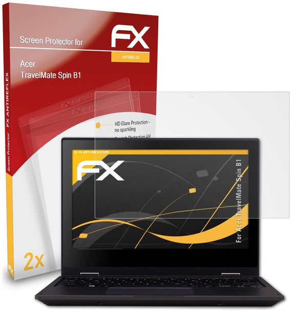 atFoliX FX-Antireflex Displayschutzfolie für Acer TravelMate Spin B1