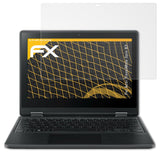 Panzerfolie atFoliX kompatibel mit Acer TravelMate Spin B3, entspiegelnde und stoßdämpfende FX (2X)