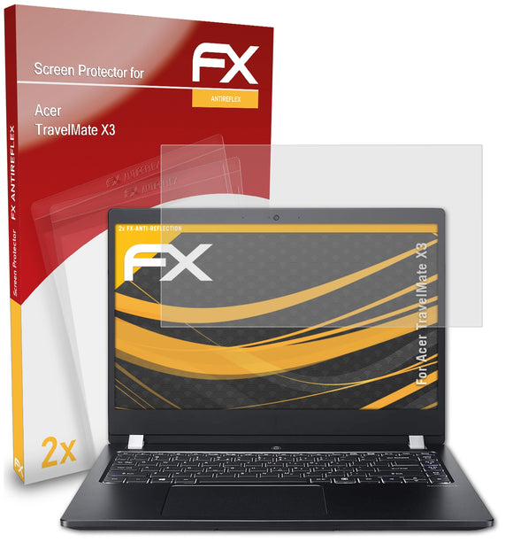 atFoliX FX-Antireflex Displayschutzfolie für Acer TravelMate X3