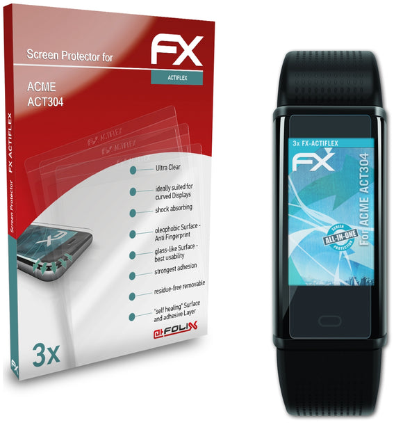 atFoliX FX-ActiFleX Displayschutzfolie für ACME ACT304