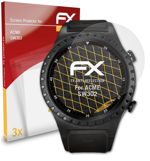 atFoliX FX-Antireflex Displayschutzfolie für ACME SW302