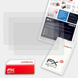 Lieferumfang von Actionpro X8 FX-Antireflex Displayschutzfolie, Montage Zubehör inklusive