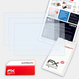 Lieferumfang von Actionpro X8 FX-Clear Schutzfolie, Montage Zubehör inklusive