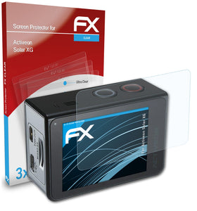 atFoliX FX-Clear Schutzfolie für Activeon Solar XG