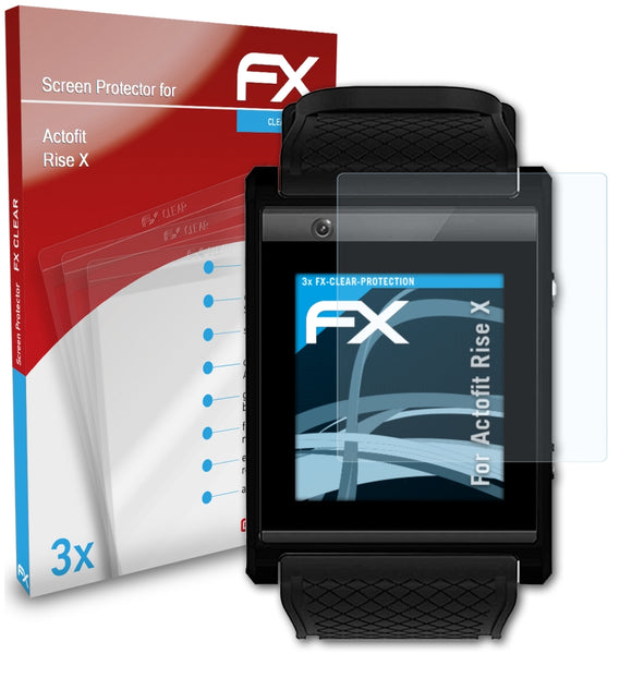 atFoliX FX-Clear Schutzfolie für Actofit Rise X