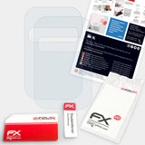 Lieferumfang von Adia Blutzuckermessgerät FX-Clear Schutzfolie, Montage Zubehör inklusive