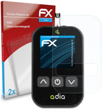 atFoliX FX-Clear Schutzfolie für Adia Blutzuckermessgerät