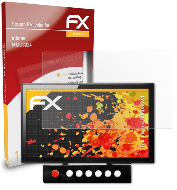 atFoliX FX-Antireflex Displayschutzfolie für ads-tec MMD8024