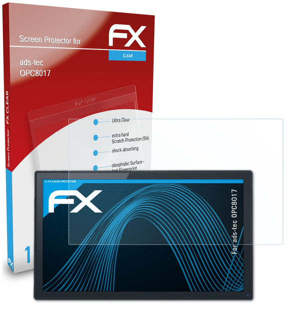 atFoliX FX-Clear Schutzfolie für ads-tec OPC8017