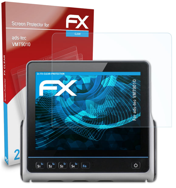 atFoliX FX-Clear Schutzfolie für ads-tec VMT9010