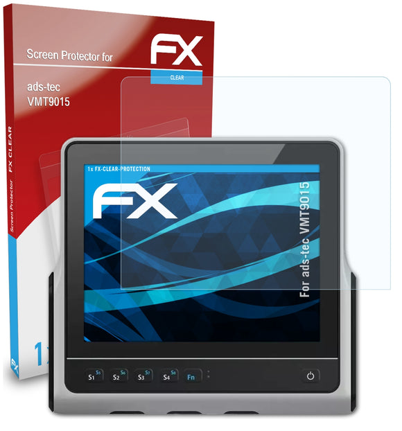 atFoliX FX-Clear Schutzfolie für ads-tec VMT9015