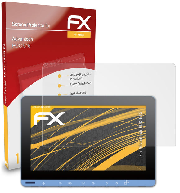 atFoliX FX-Antireflex Displayschutzfolie für Advantech POC-615