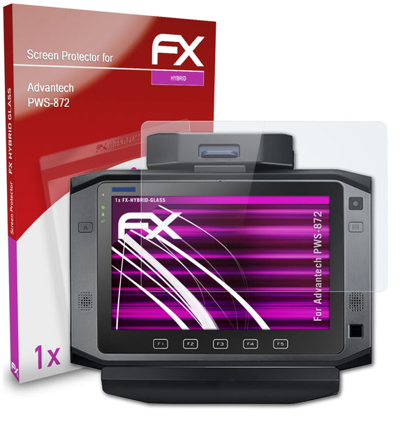 atFoliX FX-Hybrid-Glass Panzerglasfolie für Advantech PWS-872