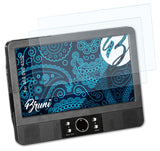 Schutzfolie Bruni kompatibel mit AEG DVD 4552, glasklare (2X)