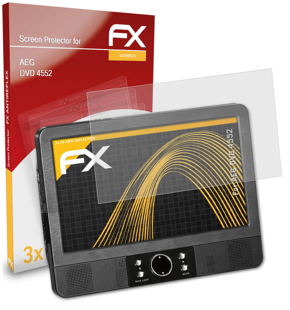 atFoliX FX-Antireflex Displayschutzfolie für AEG DVD 4552