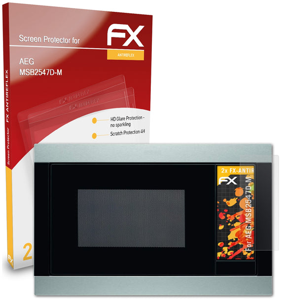 atFoliX FX-Antireflex Displayschutzfolie für AEG MSB2547D-M