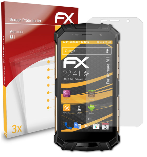 atFoliX FX-Antireflex Displayschutzfolie für Aermoo M1