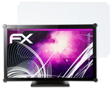 Glasfolie atFoliX kompatibel mit AG Neovo TX-2202A, 9H Hybrid-Glass FX