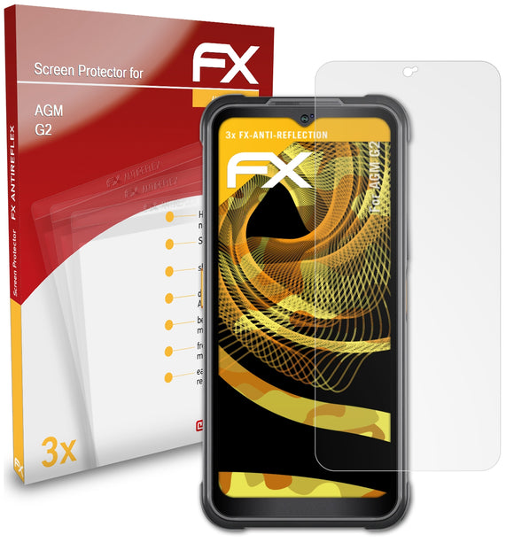atFoliX FX-Antireflex Displayschutzfolie für AGM G2