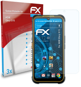 atFoliX FX-Clear Schutzfolie für AGM Glory G1S