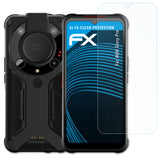Schutzfolie atFoliX kompatibel mit AGM Glory Pro, ultraklare FX (3X)