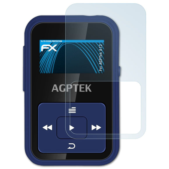 atFoliX FX-Clear Schutzfolie für AGPTek A12