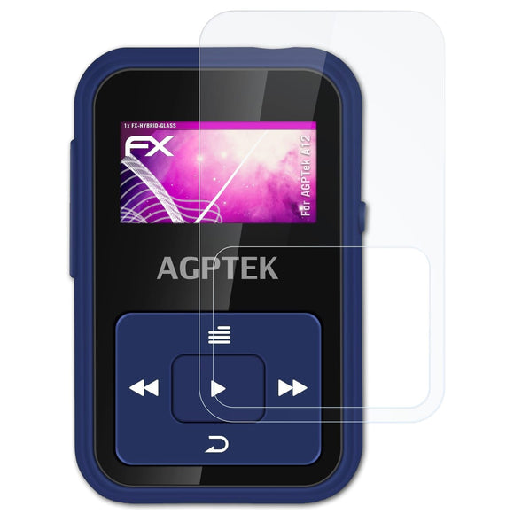 atFoliX FX-Hybrid-Glass Panzerglasfolie für AGPTek A12