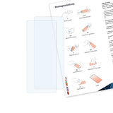 Lieferumfang von AGPTek B05 Basics-Clear Displayschutzfolie, Montage Zubehör inklusive