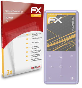 atFoliX FX-Antireflex Displayschutzfolie für AGPTek H9