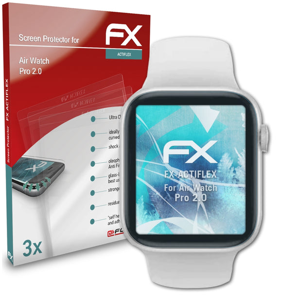 atFoliX FX-ActiFleX Displayschutzfolie für Air Watch Pro 2.0