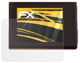 Panzerfolie atFoliX kompatibel mit Akaso Brave 6, entspiegelnde und stoßdämpfende FX (3X)
