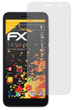 Panzerfolie atFoliX kompatibel mit Alcatel 1 2021, entspiegelnde und stoßdämpfende FX (3X)