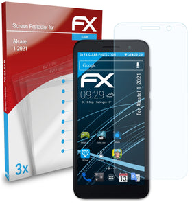 atFoliX FX-Clear Schutzfolie für Alcatel 1 (2021)