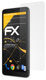 Panzerfolie atFoliX kompatibel mit Alcatel 1B 2020, entspiegelnde und stoßdämpfende FX (3X)