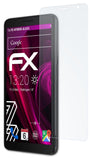 Glasfolie atFoliX kompatibel mit Alcatel 1B 2020, 9H Hybrid-Glass FX