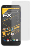 Panzerfolie atFoliX kompatibel mit Alcatel 1C, entspiegelnde und stoßdämpfende FX (3X)