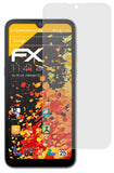Panzerfolie atFoliX kompatibel mit Alcatel 1L 2021, entspiegelnde und stoßdämpfende FX (3X)