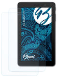 Schutzfolie Bruni kompatibel mit Alcatel 1T 7, glasklare (2X)