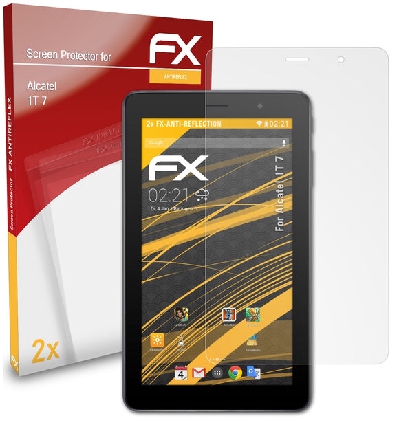 atFoliX FX-Antireflex Displayschutzfolie für Alcatel 1T 7