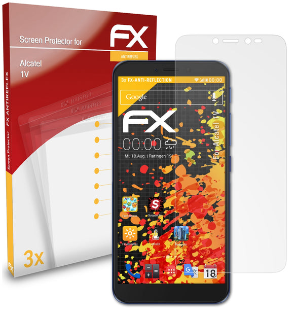 atFoliX FX-Antireflex Displayschutzfolie für Alcatel 1V