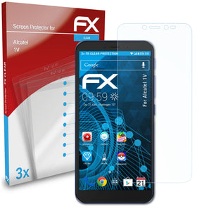 atFoliX FX-Clear Schutzfolie für Alcatel 1V