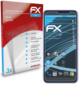 atFoliX FX-Clear Schutzfolie für Alcatel 1X (2019)