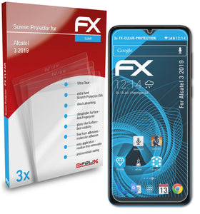 atFoliX FX-Clear Schutzfolie für Alcatel 3 (2019)