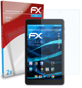 atFoliX FX-Clear Schutzfolie für Alcatel 3T 8