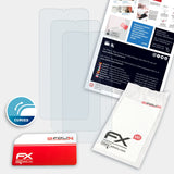 Lieferumfang von Alcatel 3X (2020) FX-ActiFleX Displayschutzfolie, Montage Zubehör inklusive