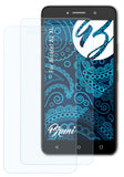 Schutzfolie Bruni kompatibel mit Alcatel A2 XL, glasklare (2X)