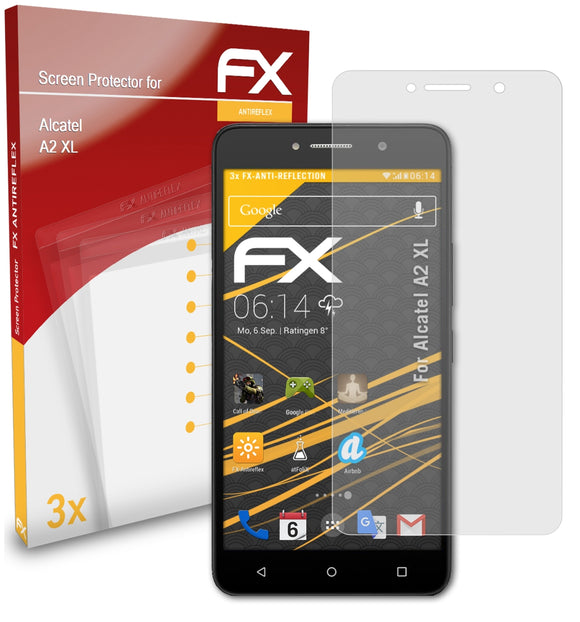 atFoliX FX-Antireflex Displayschutzfolie für Alcatel A2 XL